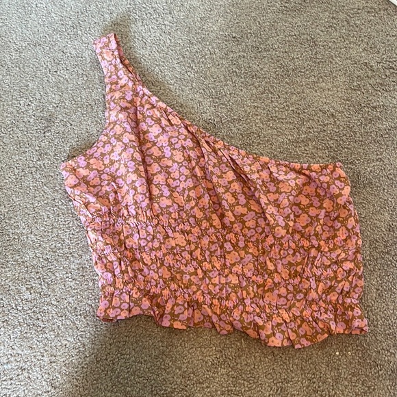 BP one shoulder crop blouse - Picture 1 of 5